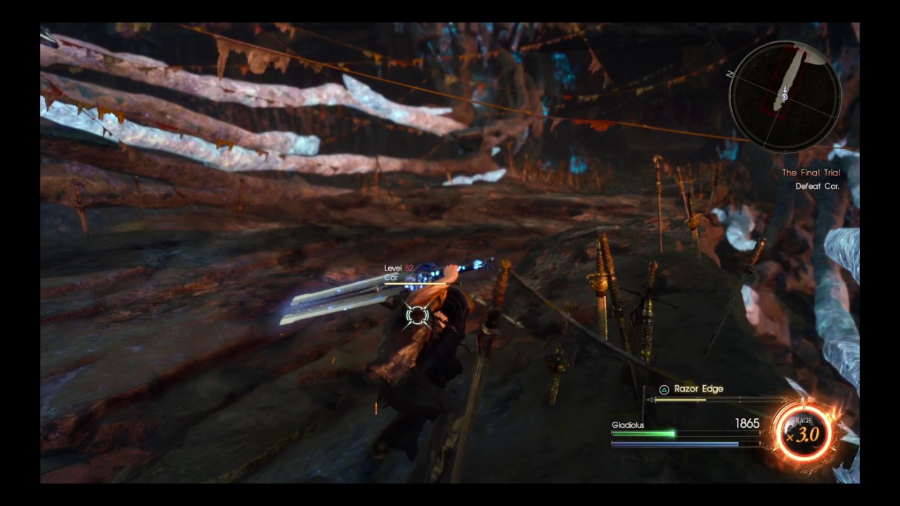 FINAL FANTASY XV Gladio Vs Cor