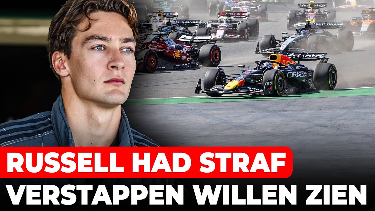 Russell stoort zich aan FIA en had straf Verstappen willen zien | GPFans News