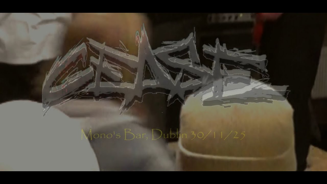 CEASE - Mono's Bar, Dublin 30/11/25