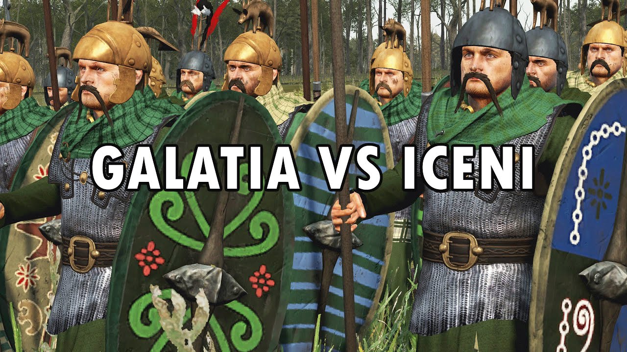 Galatia vs Iceni - Multiplayer Battle - Total War Rome 2
