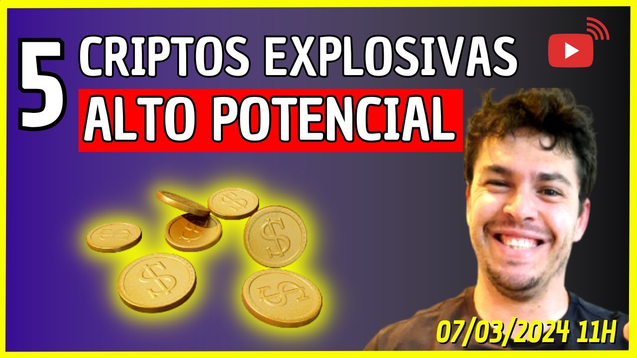 5 Criptomoedas explosivas para o pr&oacute;ximo ciclo #crypto #btc #eth