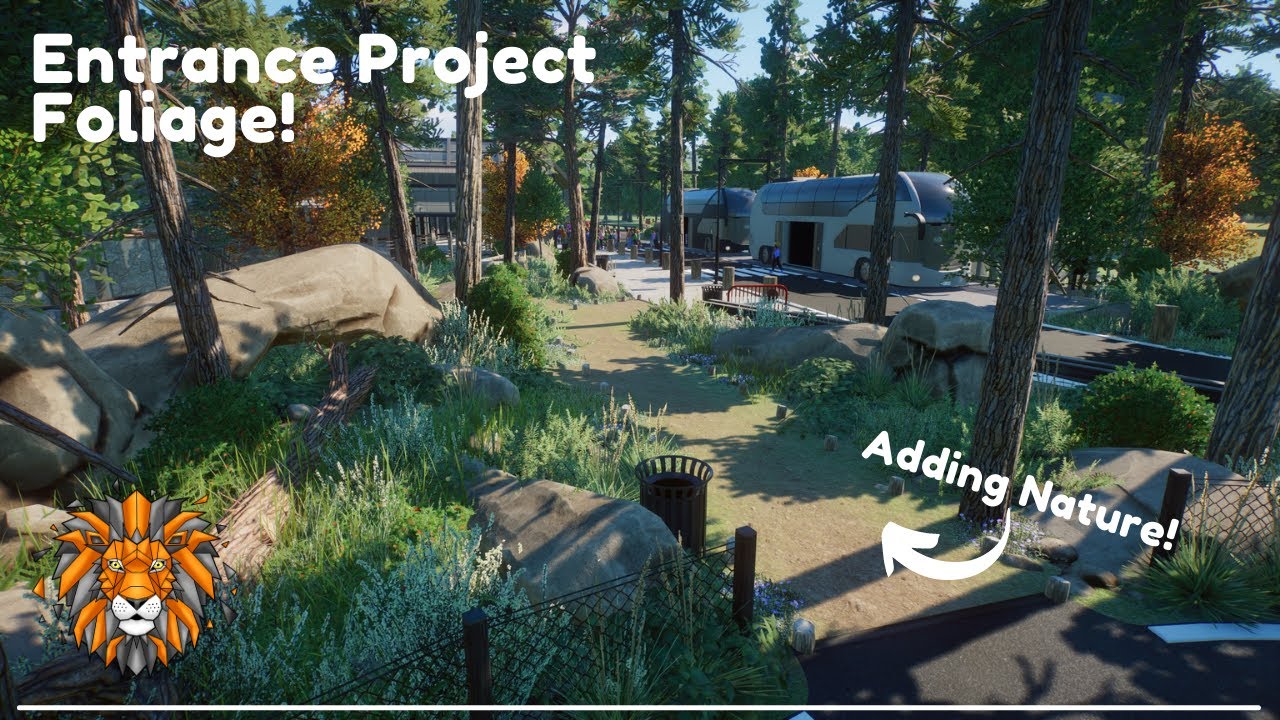 Planet Zoo Entrance Project I Foliage Time!