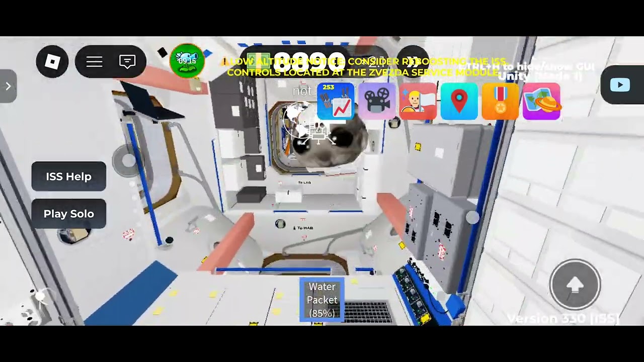 Un pequeño glitch de space sailors