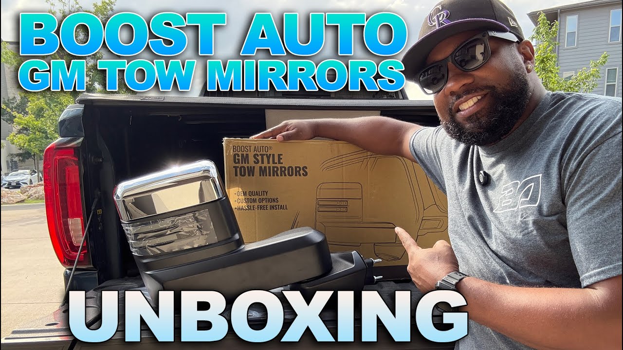 (UNBOXING) The Best Tow Mirror Upgrade! Boost Auto FTW!