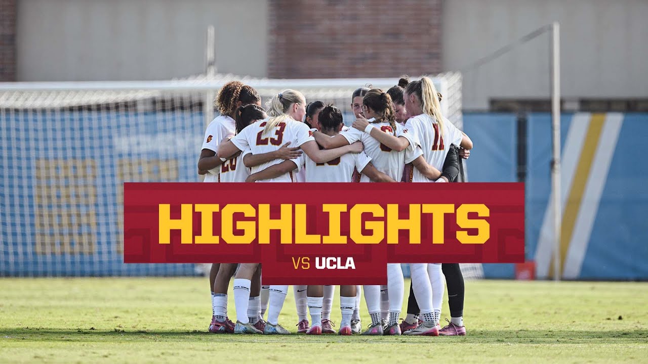 Women's Soccer - USC 0, UCLA 0: Highlights (10/26/2025)