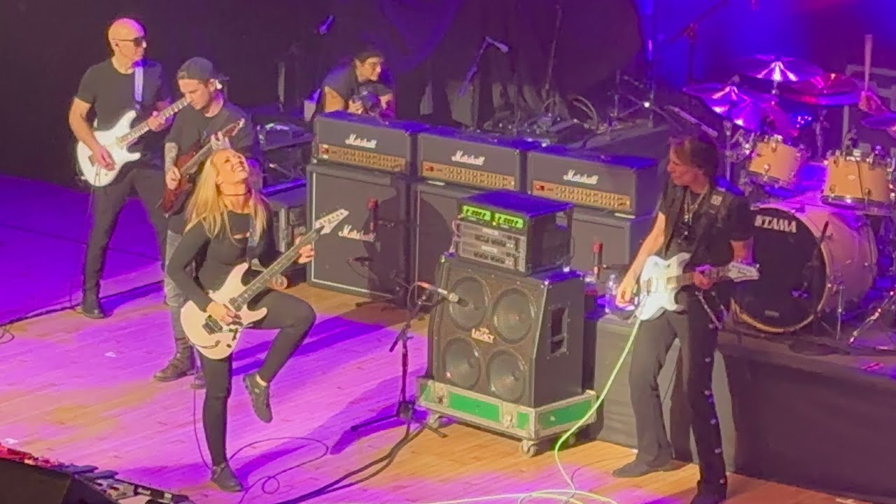 G3 VAI/JOHNSON/SATRIANI/STRAUSS “Foxy Lady” LIVE The Orpheum Theater Los Angeles, Ca. Feb. 9, 2024