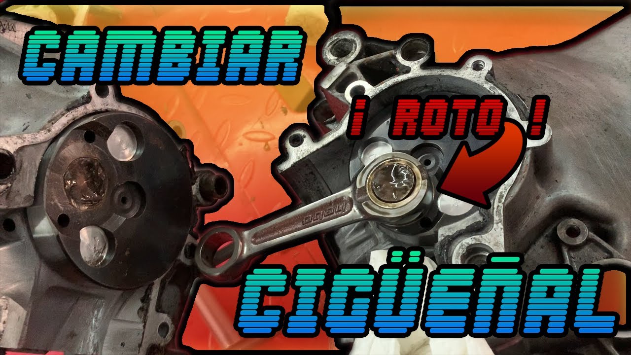 &iexcl; CIGUE&Ntilde;AL ROTO ! REPARACION MOTOR CARRERAS YAMAHA JOG AEROX | PARTE 1| ROMAN.RACING