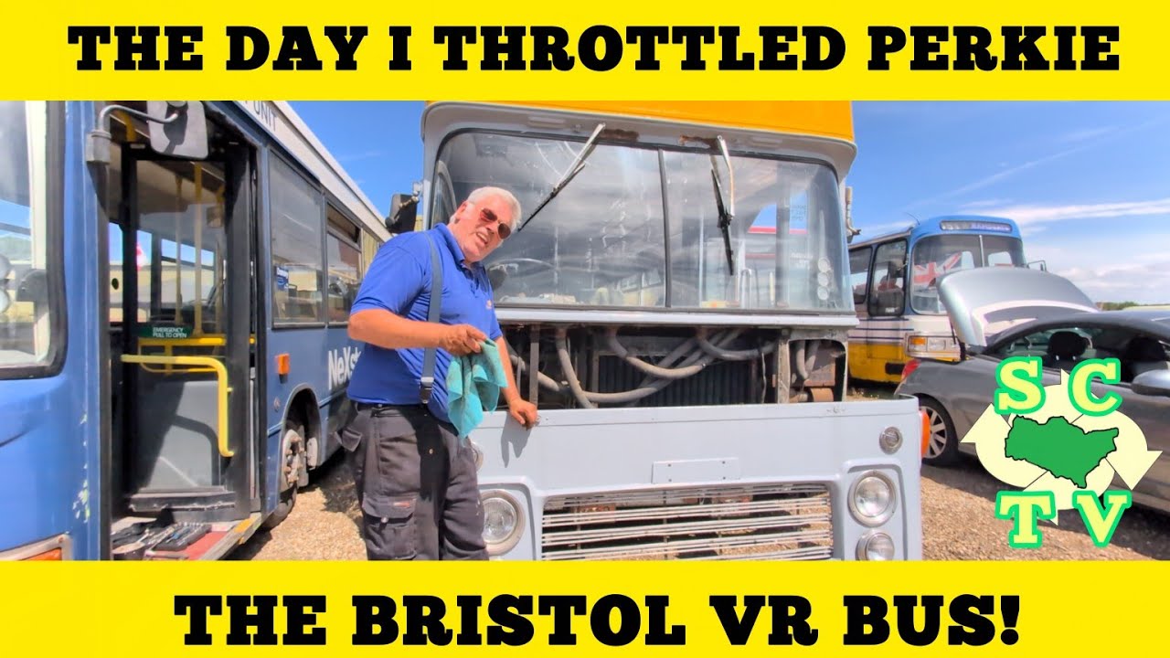 День, когда я взялся за газ Перки &mdash; моего двухэтажного автобуса Bristol VR 1974 года выпуска!