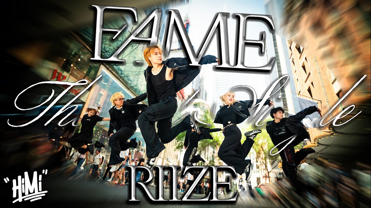 [K-POP НА ПУБЛИКЕ | ОДИН ДУБЛЬ] RIIZE - Танцевальный кавер на песню 'FAME' | СИДНЕЙ, АВСТРАЛИЯ