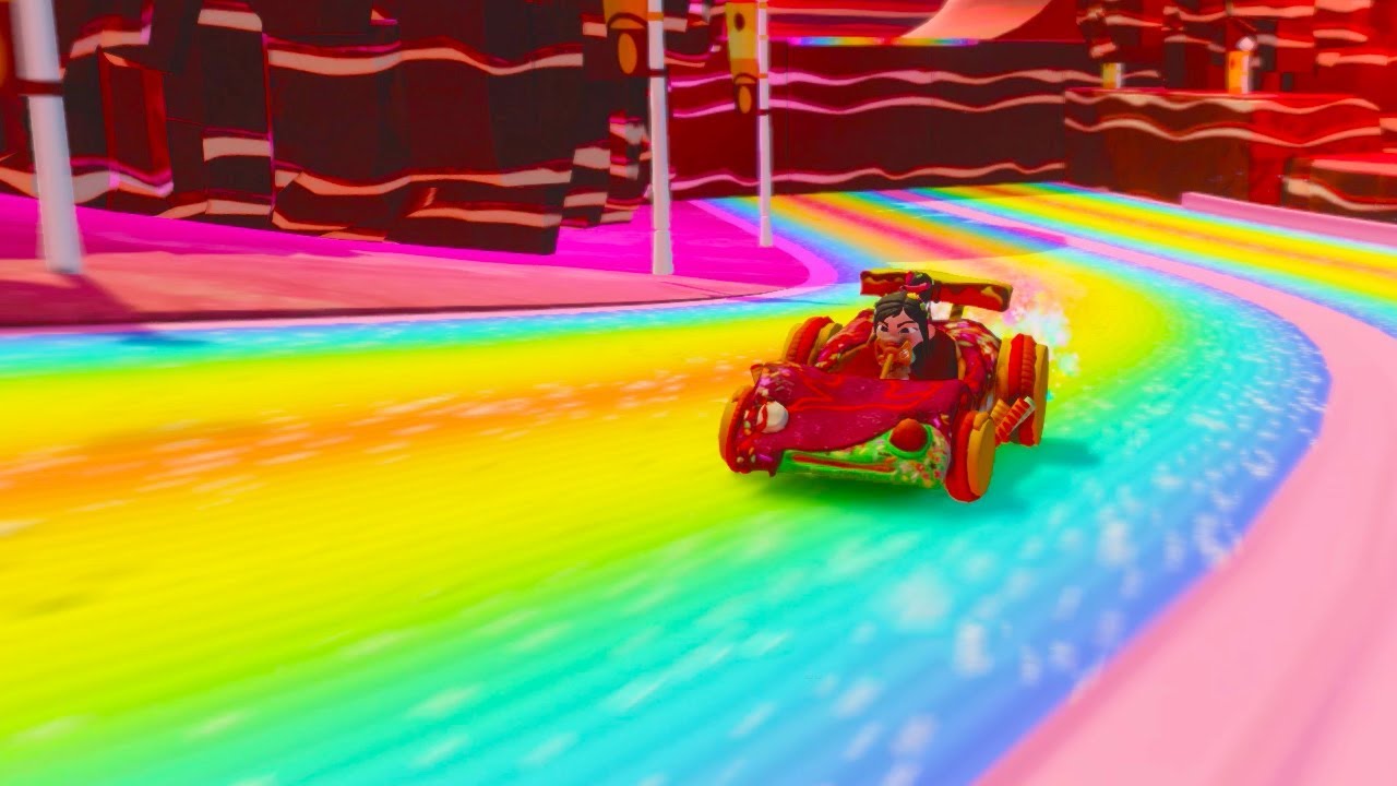 Vanellope Von Schweetz Sugar Rush Race Gameplay