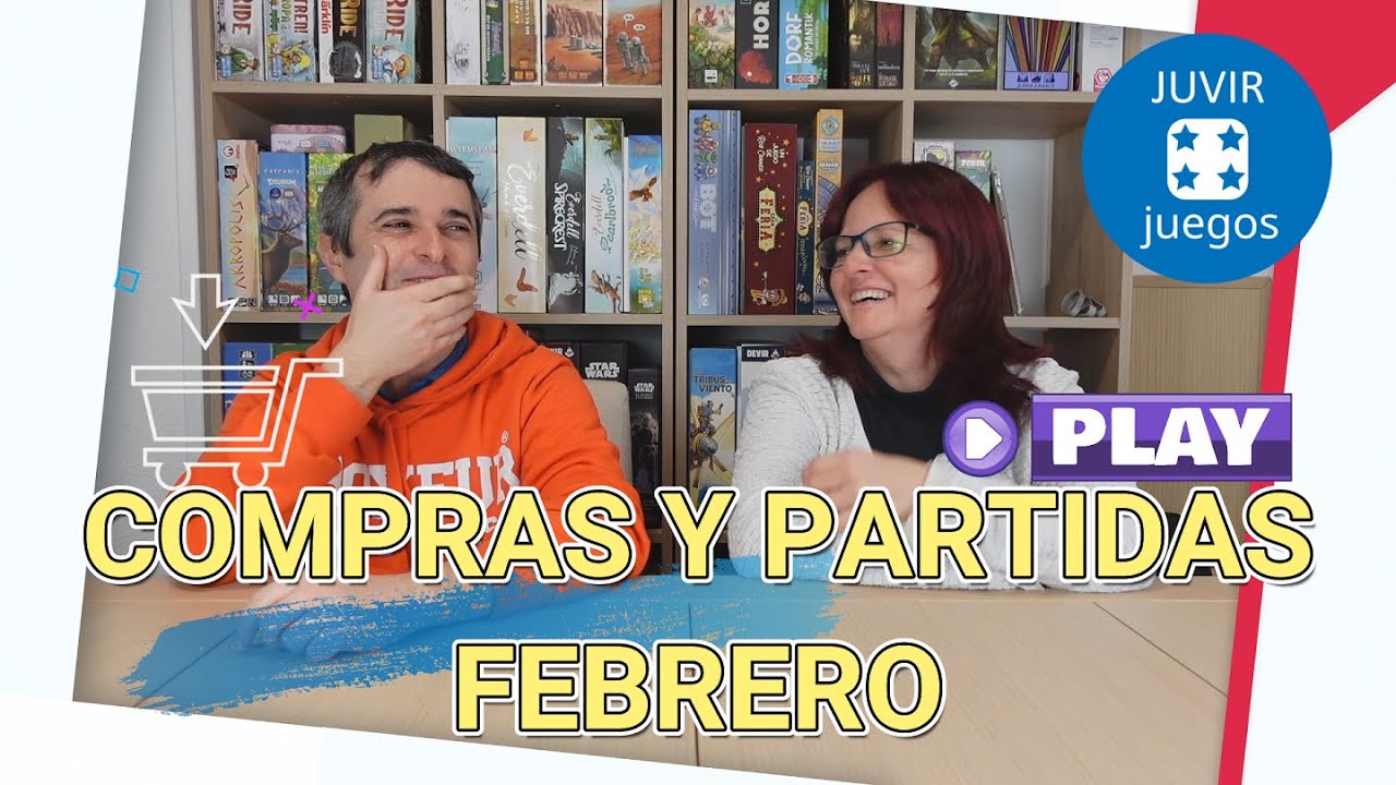 🔝🔝TOP PARTIDAS... Y COMPRAS FEBRERO 2025 JUEGOS DE MESA