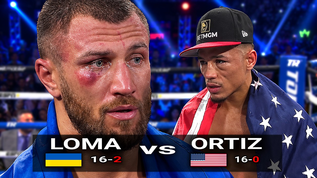 Василий Ломаченко (Украина) vs Джемейн Ортис (США) | Лучшие моменты боксёрского боя