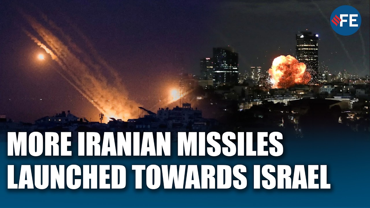 Sirens SOUND In Tel Aviv As Iran Launches Fresh Missiles