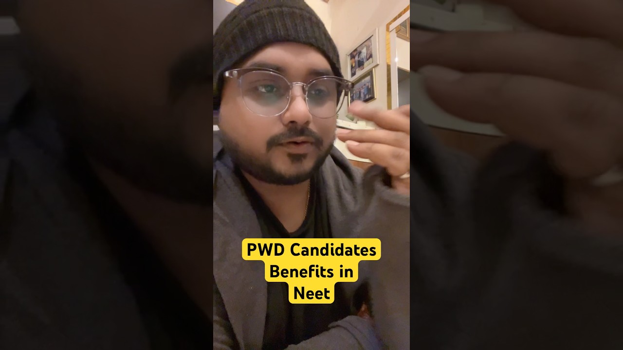 Pwd/PwBD Candidates Neet 2025 Benefits Fees Mbbs Cutoff Counselling Registration fee security Amount