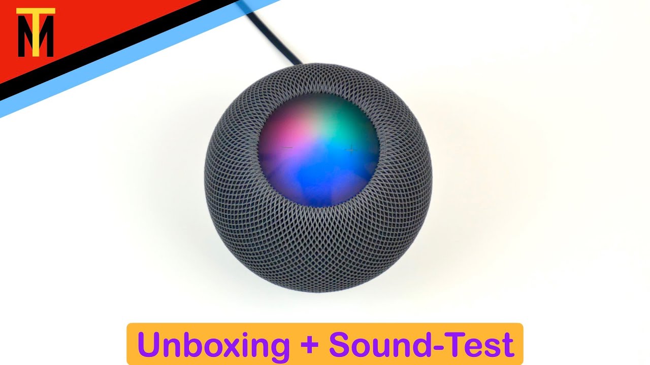 Apple HomePod Mini Unboxing & kurzer Sound-Vergleich / Test gegen HomePod