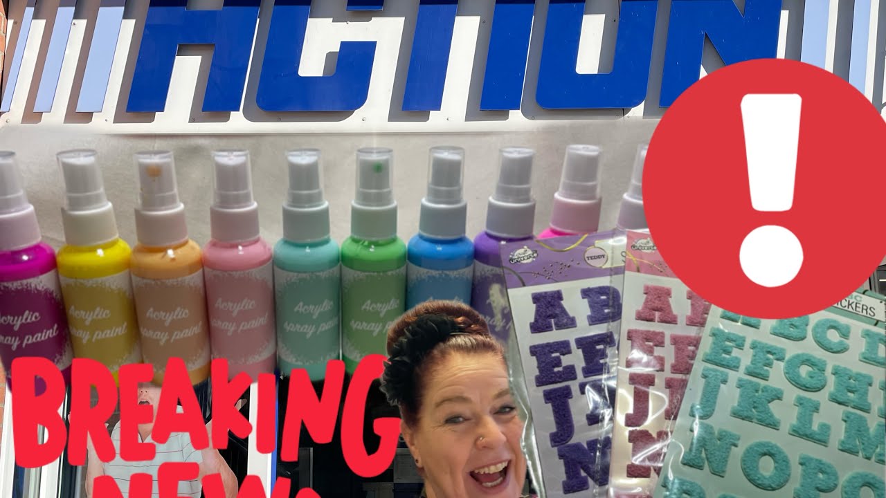 #action  #haulvideo  #haul ❤️ Action 🤩 Action HAUL ❤️ Neu❤️ Acrylspray 🤩 Mega Sticker ❤️ Matschmatte