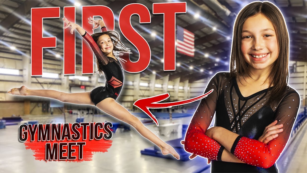 My DAUGHTER’S 1st GYMNASTICS Meet! *Emotional*