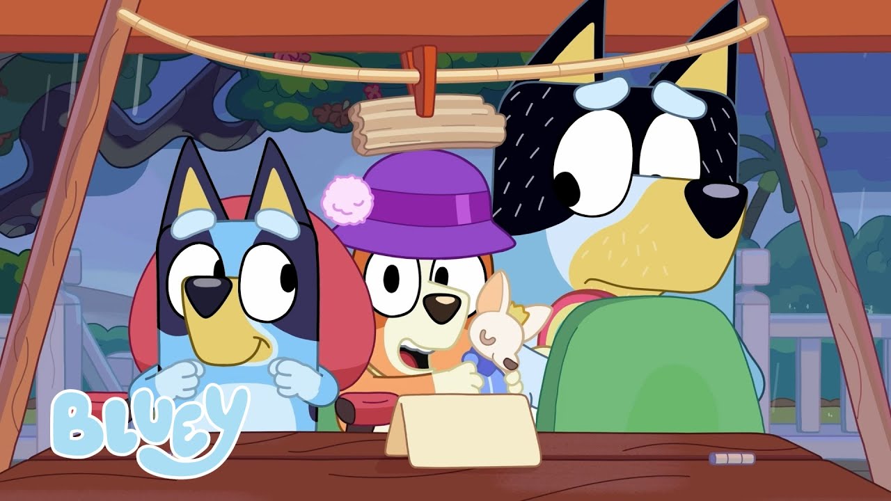Bluey in Hindi | Rainy Day Moments 💧☔️ | देखिये Hindi Cartoon for Kids 💙 🇮🇳