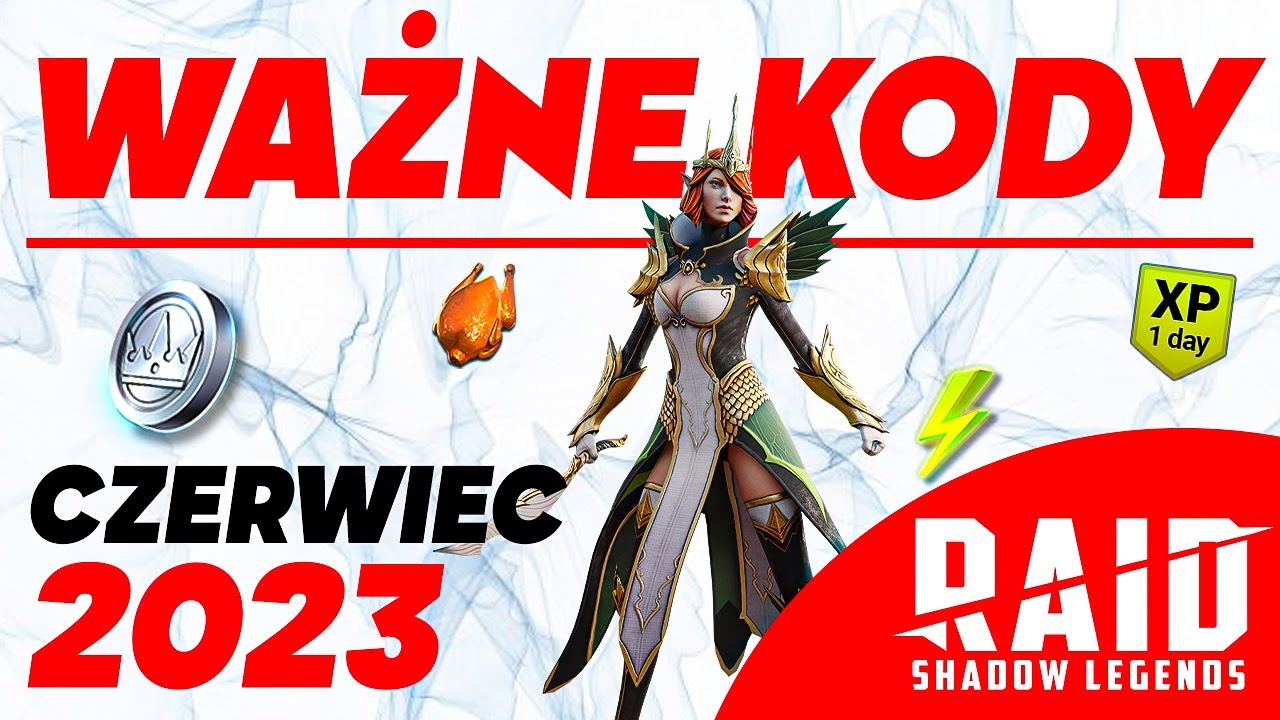 Kody do Raid Shadow Legends 2023🥇Wszystkie kody🥇po polsku