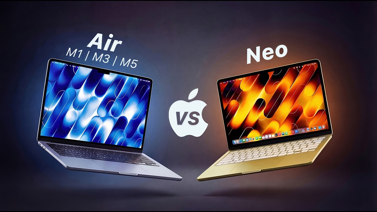 MacBook Neo против MacBook Air M1/M3/M5 – какой выбрать?