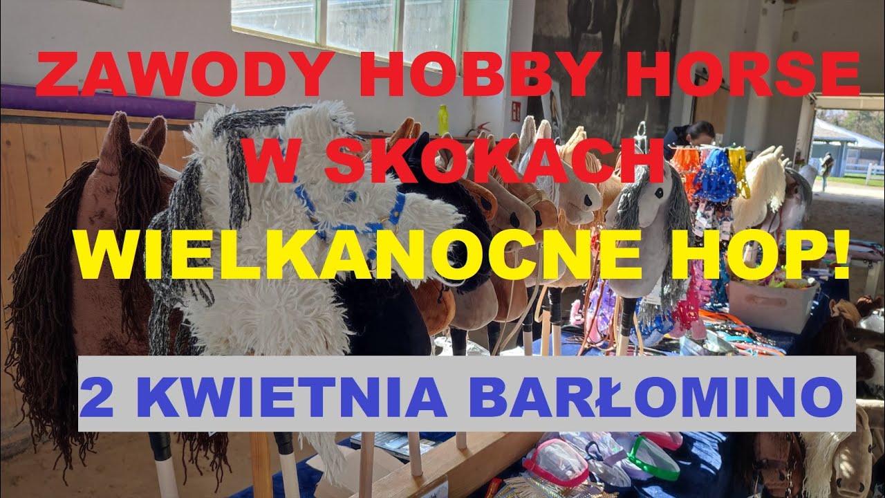 Zawody Hobby Horse w skokach - Wielkanocne Hop 2