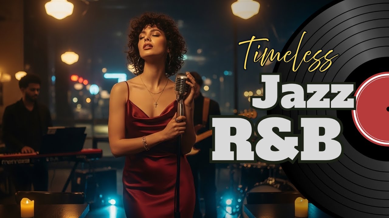 【R&B Jazz Relax 15】Urban Midnight / Soft R&B Jazz Vibes / Cozy Work & Study Sounds