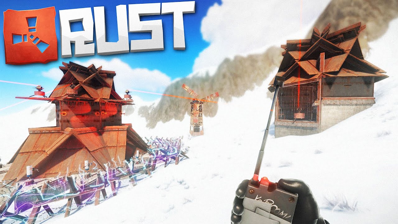 ПЕРЕЕХАЛ ЖИТЬ В ЭЛЕКТРИЧЕСКИЙ МВК БУНКЕР! (РАСТ РЕЙД | RUST RAID)