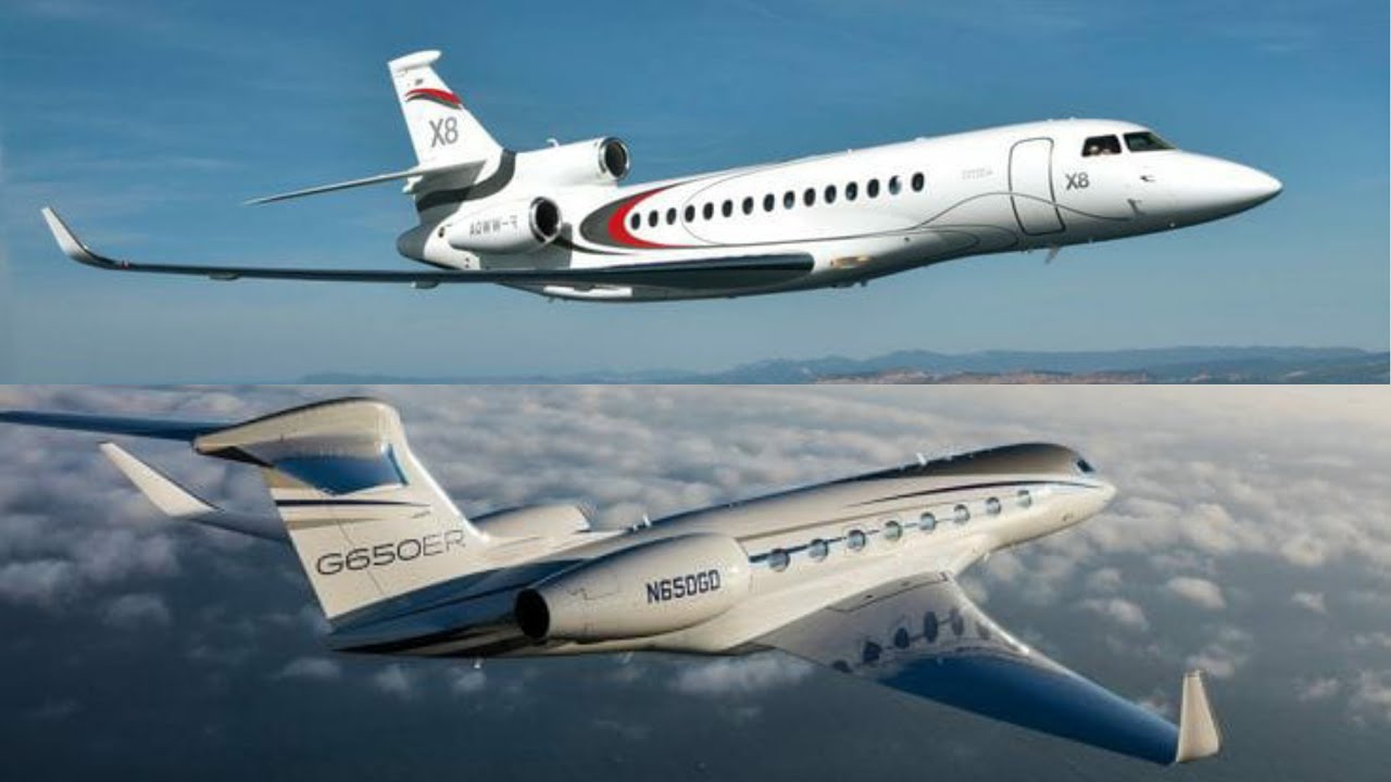 Gulfstream G650ER vs Dassault Falcon 8X &ndash; Which Jet Rules the Billionaire Skies?