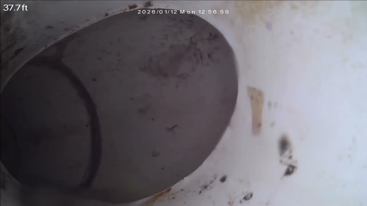 Sewerscope inspection on property ID: 1022