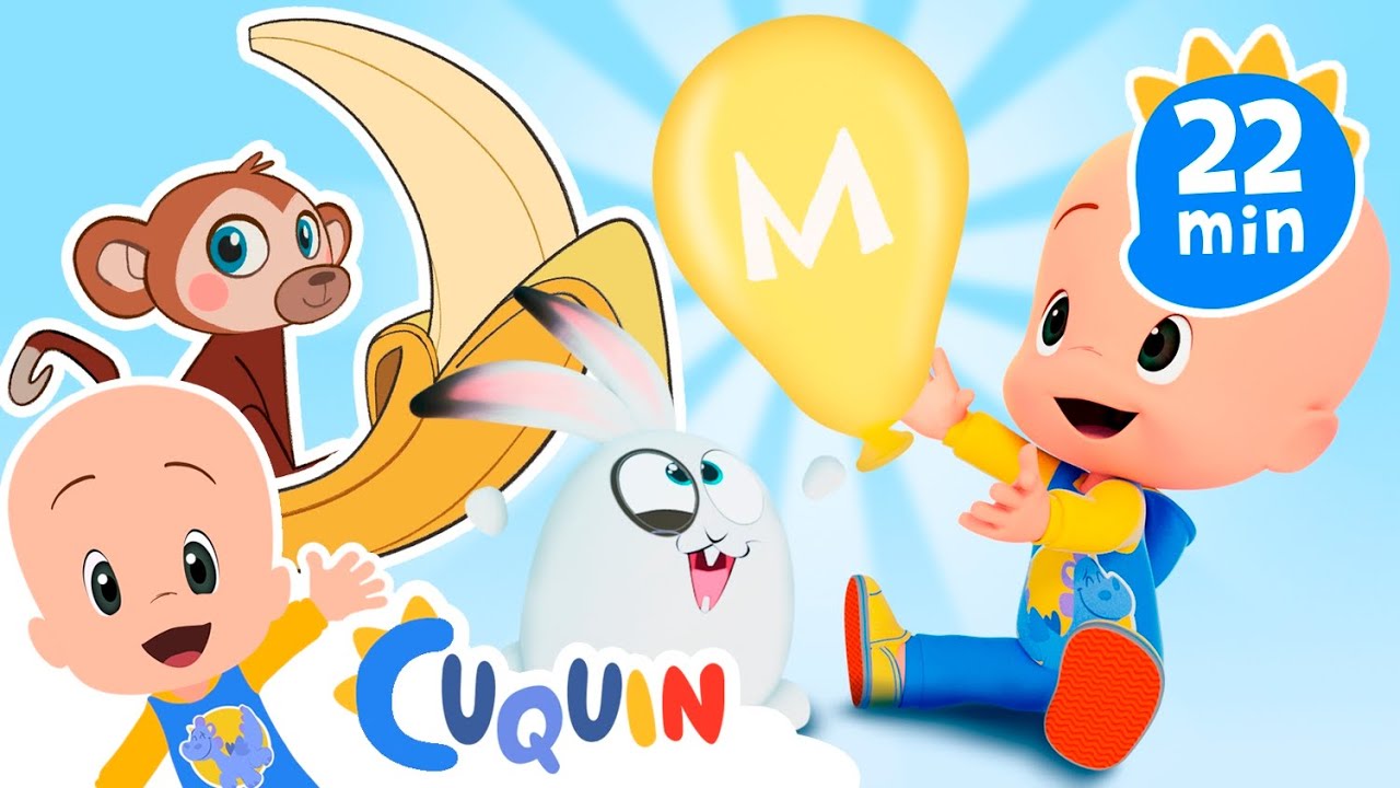 Máquina de los globos alfabeto 🎈🆎 | Aprende con Cuquín