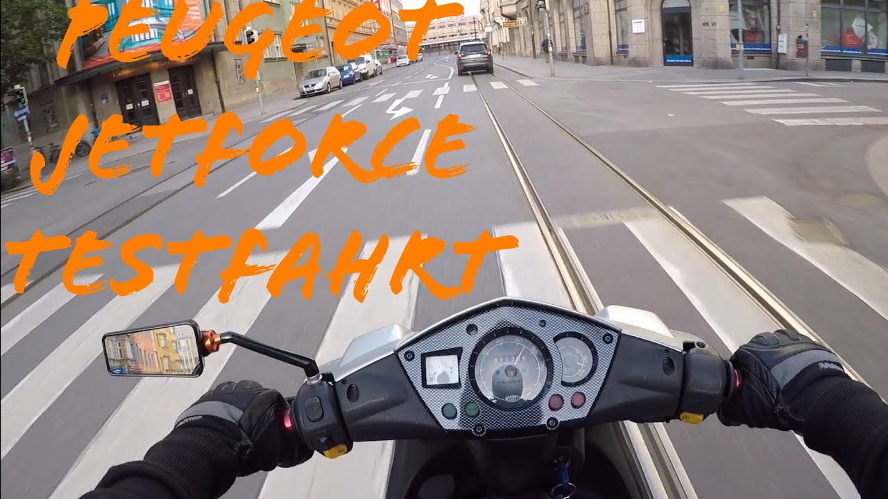 Peugeot Jetforce Probefahrt ein MEGA fettes SCHIFF! | Cazix
