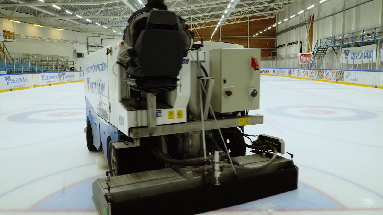 Resurfacing on the ice before the shootout. 