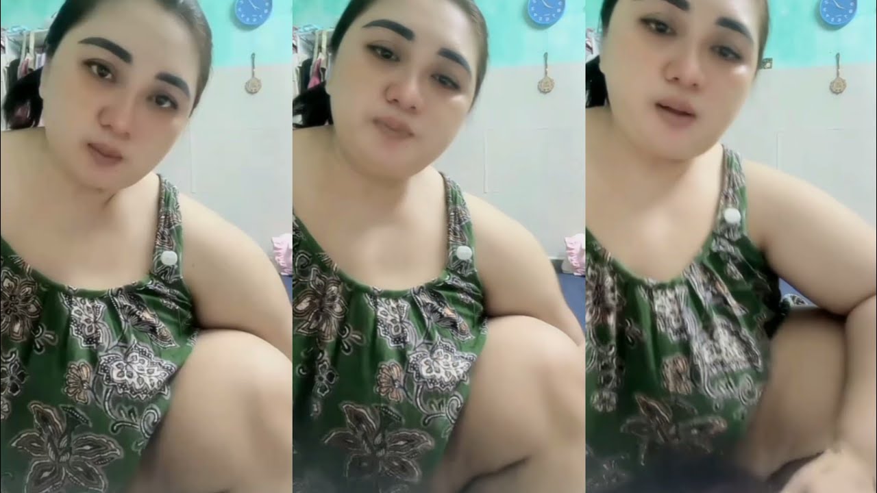 Bunda cantik bersih alis tebal manis manja live malam
