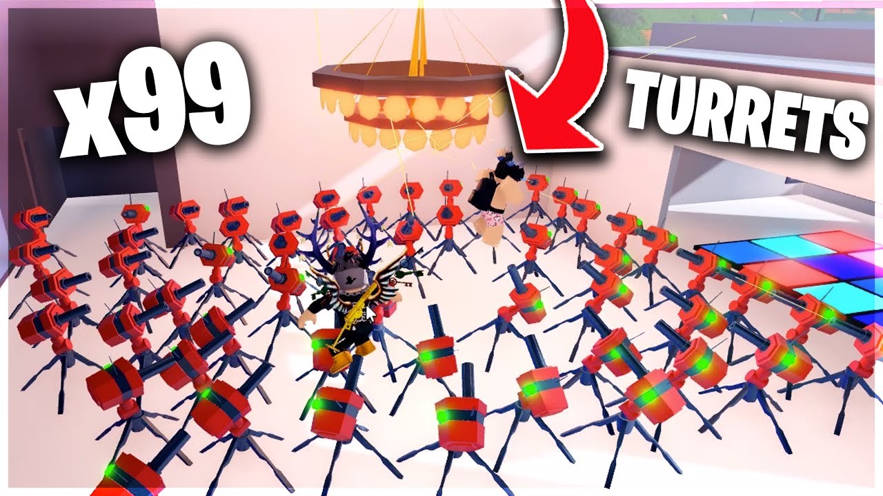 Unbeatable Defense in Roblox Jailbreak with Turret Glitch