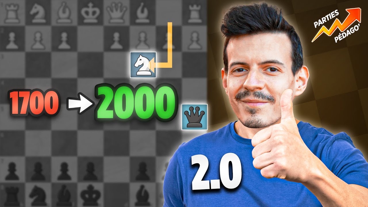 Parties d'&eacute;checs en Direct: Scandinave Da5 pour monter de 1700 &agrave; 2000 Elo