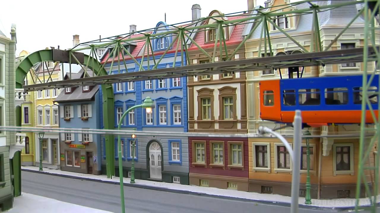 Monorail and Suspension Railway Scale Model Train HO Scale