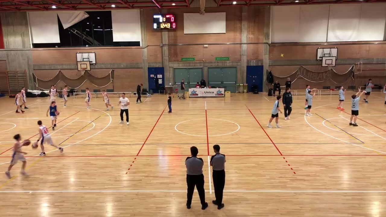 Bluorobica Under 13 Gold vs Olimpia Milano - Playoff - Quarti di finale andata