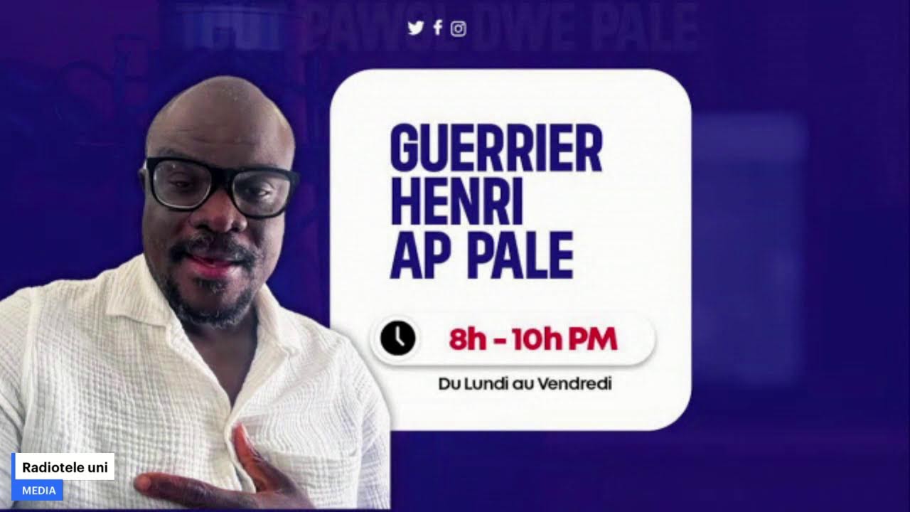 GUERRIER HENRI AP PALE || VENDREDI 5 DECEMBRE  2025 II RADIO TELE UNI UNI ll  @FOLLOWERS  @SUPERFANS