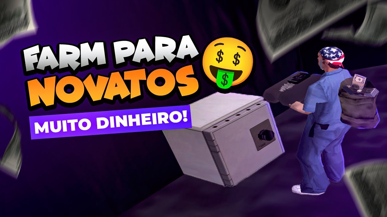 FARMANDO GRANA NO BRASIL PLAY SHOX (GTA SAN SAMP)