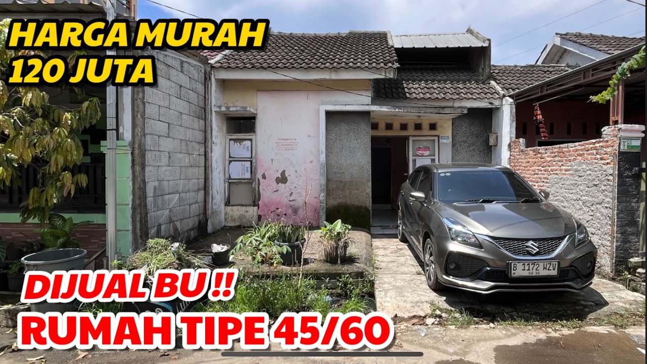 DI JUAL BU !! RUMAH TIPE 45/60 || HARGA MURAH 120 JUTA || STRATEGIS DEKAT MASJID 