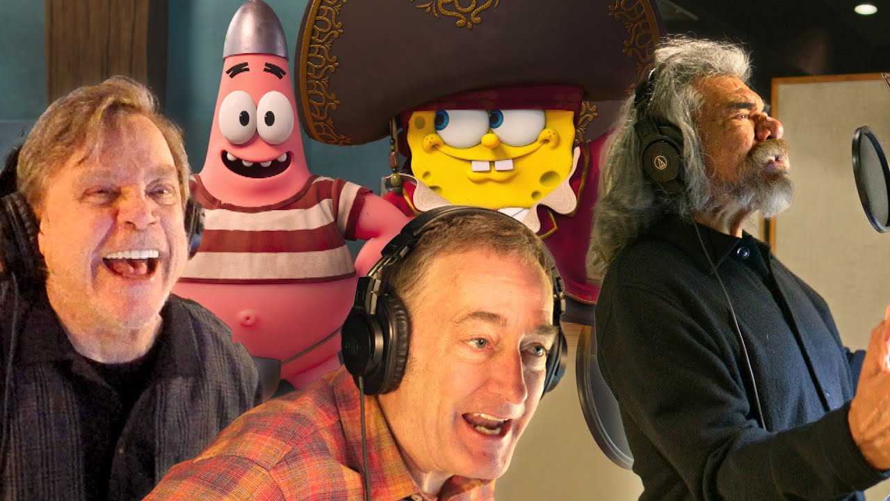 The SpongeBob Movie: Search for SquarePants: In the Voice Booth With the All-Star Cast!