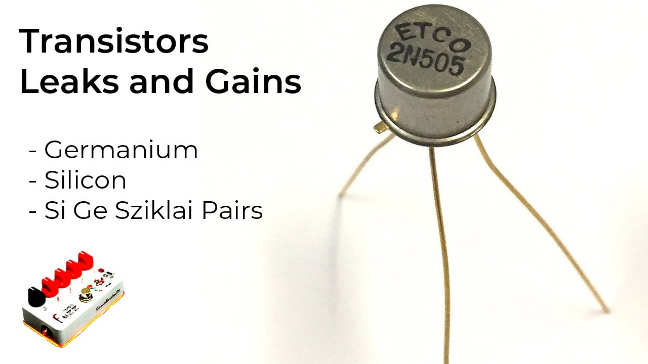 How to Measure and Transistor Leakage and Gains for Germanium, Silicon, and Sziklai Pairs
