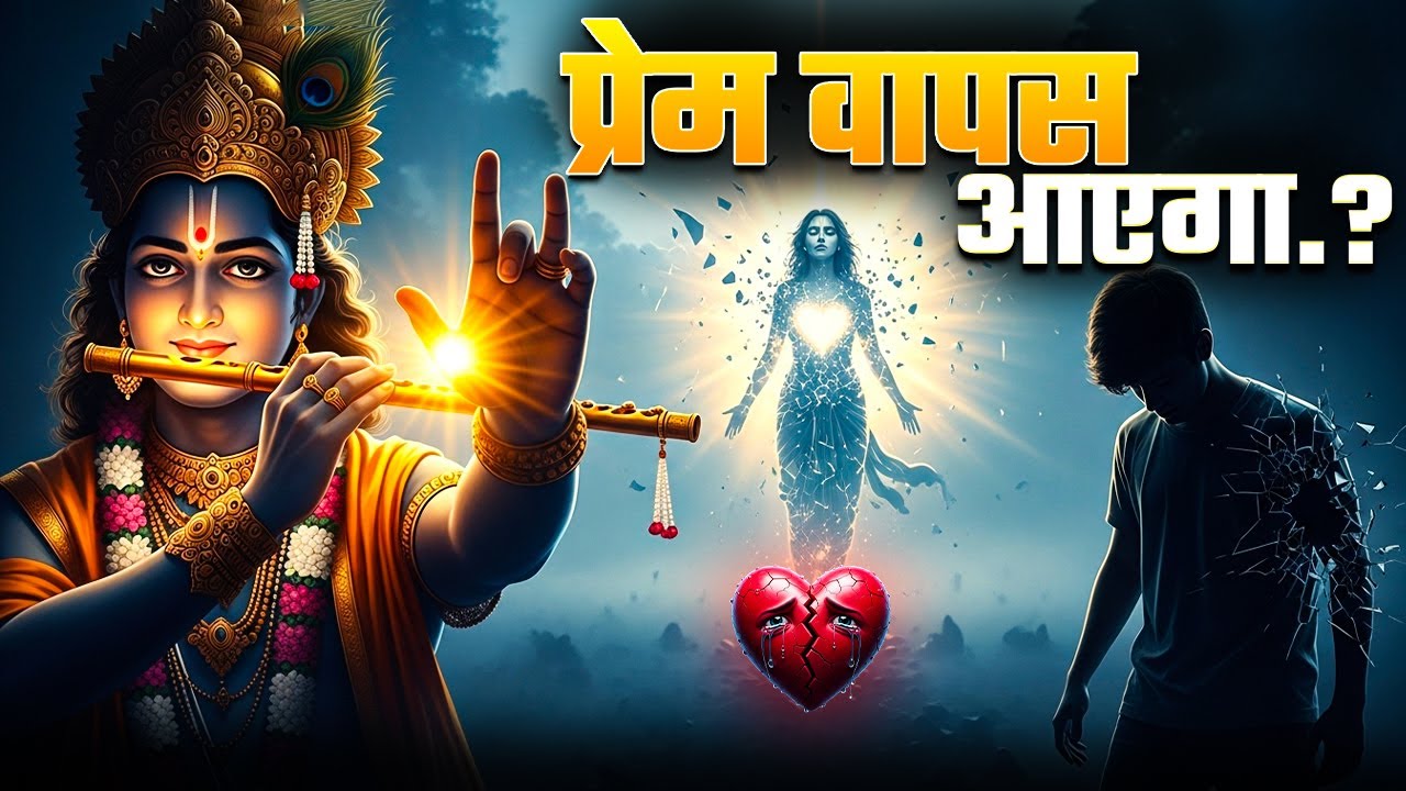 🔴Krishna Sandesh Today : श्री कृष्ण का संकेत: क्या आपका प्रेम वापस लौट रहा है? 🌸