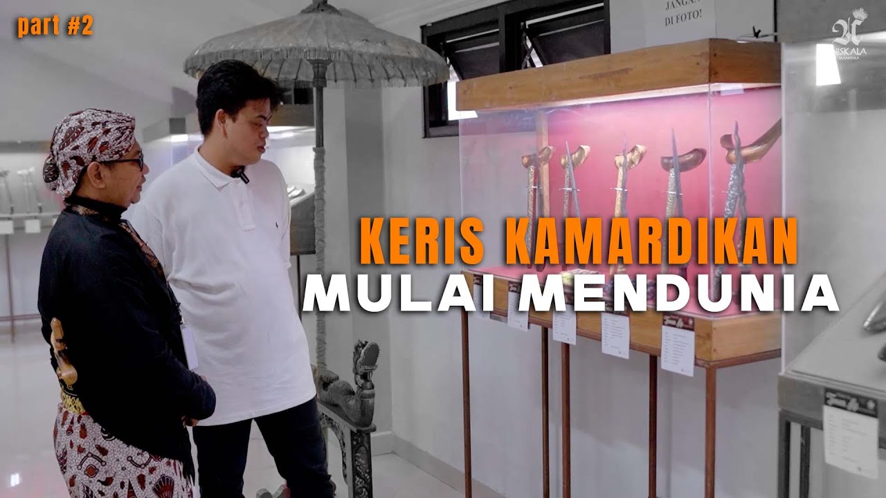 KERIS KAMARDIKAN GA KALAH TOP!! BUATAN MPU DIERA MODERN.. PAMERAN JOGJA