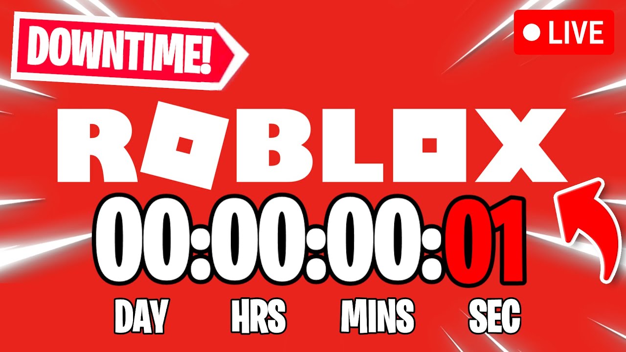 🔴 ROBLOX DOWNTIME COUNTDOWN LIVE - How To Fix Roblox Servers Down?