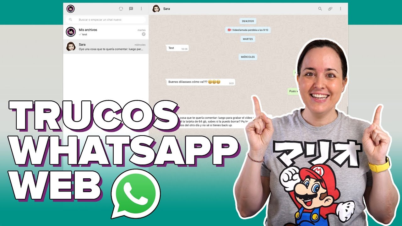 Mira TODO lo que puedes hacer con WhatsApp Web! (trucos y consejos)  | ChicaGeek