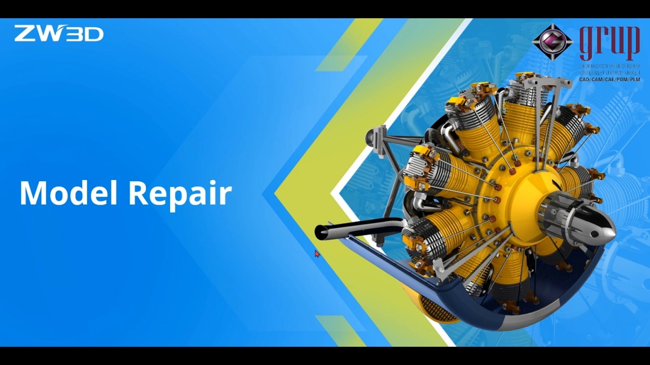 ZW3D ile 3D Model Tamiri