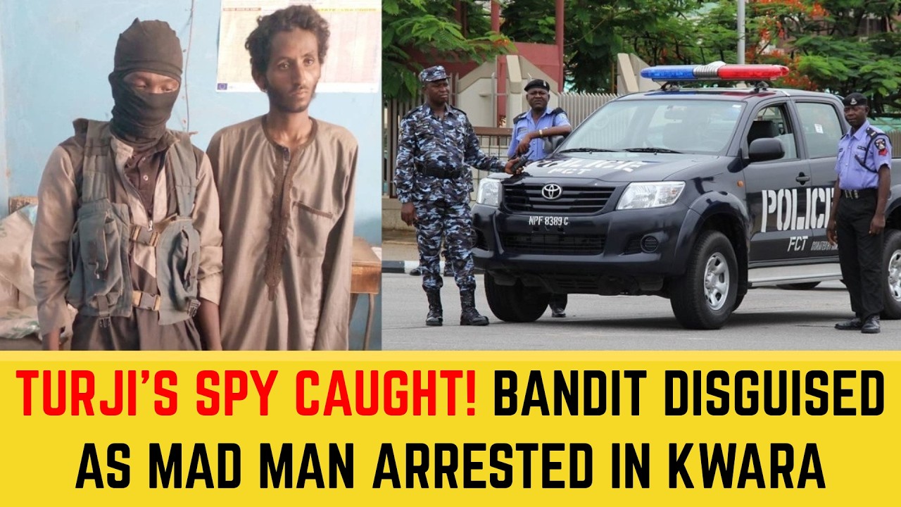 BREAKING ‼️ TURJI’S SPY CAUGHT! Bandit Disguised As Mad Man Arrested In Kwara South