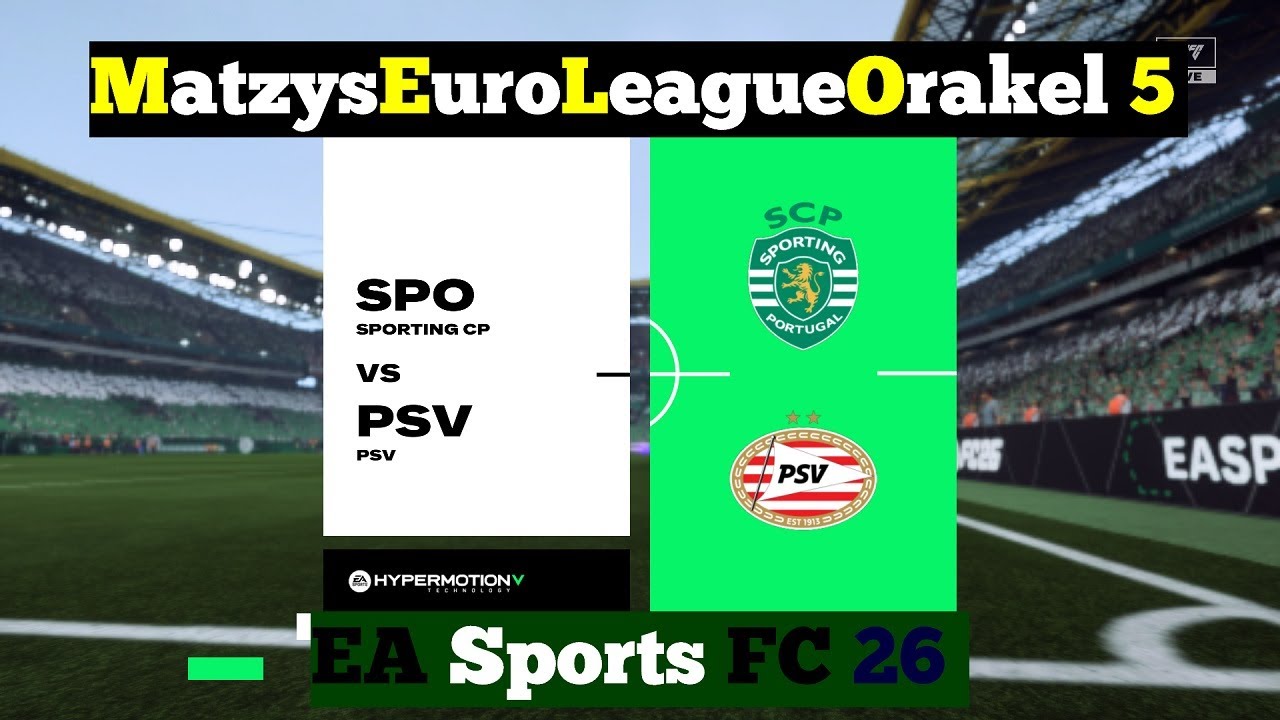 M.E.L.O. 5 ⚽ 127 Sporting Lissabon vs. PSV Eindhoven ⚽ Spieltag 10 | EAFC 26
