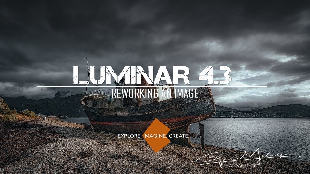 Reworking an image in Luminar